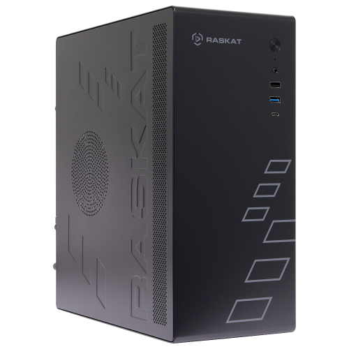 Компьютер Raskat Standart 300 ( Core i3-12100, 8Gb, SSD 240Gb, NoOS, kb+ms, black) (STANDART300128043)