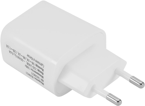 Сетевое зар./ устр. Buro BUWG1 18W 3A (QC) USB-A универсальное белый (BUWG18P100WH)