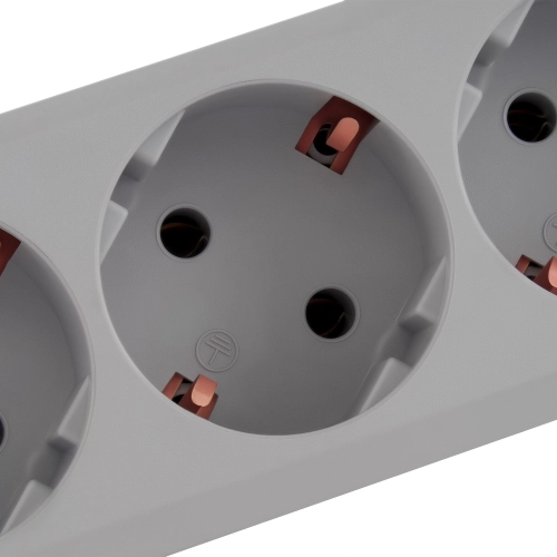 Сетевой фильтр Buro 400SL-3-G 3м (4 розетки) серый (пакет ПЭ) фото 5