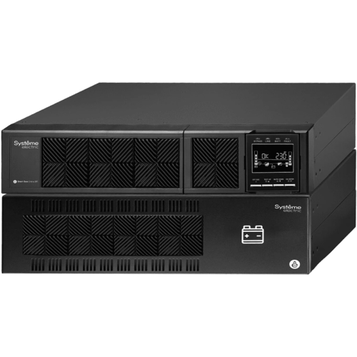 Systeme Electriс Smart-Save Online SRV, 3000VA/ 2700W, On-Line, Extended-run, Rack 2U(Tower convertible), LCD, Out: 6xC13, 1xC19, SNMP Intelligent Slot, USB, RS-232 (SRVSE3KRTXLI)