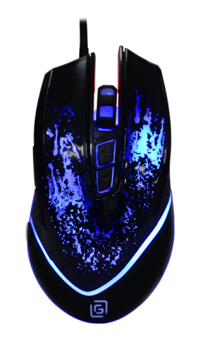 Oklick 888G black optical (2400dpi) USB Gaming (6but) [] (1103513)