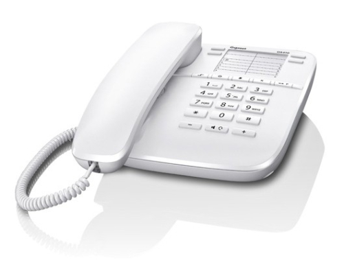 Телефон проводной Gigaset DA410 RUS белый (S30054-S6529-S302)