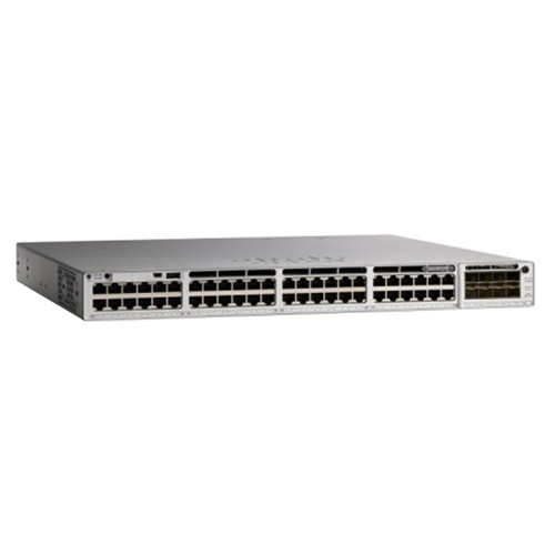 Коммутатор CISCO Catalyst 9300 48-port (36 ports 100M/ 1G/ 2.5G + 12 ports Multigigabit 10G/ 5G/ 2.5G/ 1G/ 100M) copper with modular uplinks, UPOE, 1x PS 1100W (upto 2), Network Advantage, C9300-48UXM-A