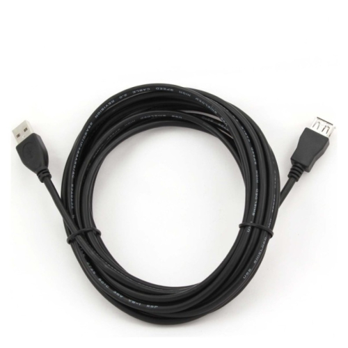 Bion Кабель удлинительный USB 2.0 A-A (m-f), 3м, черный [BXP-CCP-USB2-AMAF-030]
