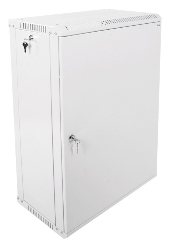 Шкаф телекоммуникационный настенный разборный ЭКОНОМ 18U (600 520) дверь металл (ШРН-Э-18.500.1)