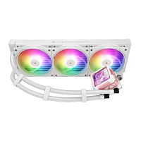 Водяное охлаждение для процессора/ Thermalright Frozen Warframe Pro 360 MEW Argb (360mm, MEW, ARGB/ Fans: 3x120mm, 70.84CFM, 29.8dBA, 2000RPM/ Pump height 60mm, 23dBA, 3000RPM, Rad thickness 27mm/ S: (F-WFRAME--360-PRO-MEW-ARGB)