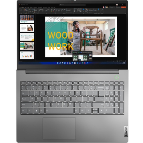Ноутбук Lenovo ThinkBook 15 G4 IAP <21DJ00PMEV> i5-1235U/ 8Gb/ 512Gb SSD/ 15.6 FHD IPS 300nits/ Backlit/ Cam HD/ FPR/ no OS/ Mineral Grey + Bag фото 4