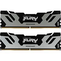 Модуль памяти Kingston 48GB DDR5 8800 FURY Renegade Silver RGB On-Die ECC CUDIMM CL42 kit 2*24gb (KF588CU42RSK2-48)