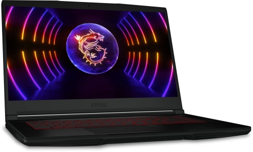 Ноутбук MSI GF63 Thin 12UCX-1048XRU Core i5 12450H 8Gb SSD256Gb GeForce RTX 2050 4Gb 15.6 IPS FHD (1920x1080) FreeDOS black WiFi BT Cam (_9S7-16R821-1048) фото 3