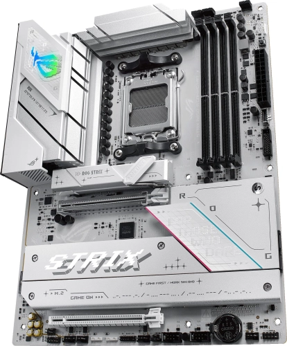 Материнская плата ASUS ROG STRIX B850-A GAMING WIFI, (90MB1J50-M0EAY0) Материнская плата ASUS ROG STRIX B850-A GAMING WIFI AM5 ATX 4xDDR5 2xPCIEx16 4xM.2 2xUSB-C DP HDMI 2.5GLAN Wi-Fi 7 (90MB1J50-M0EAY0) фото 4