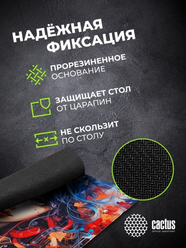 Коврик для мыши Cactus Girl 400x300x3мм (CS-MP-PRO11XL) фото 6