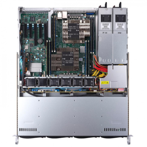 Серверная платформа Supermicro SuperServer 6019P-MTR/ noCPU (x2)/ no RAM (x8)/ noHDD (up 4LFF)/ iC621/ 2x GbE/ 2x 600W (up 2) (SYS-6019P-MTR) фото 2