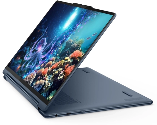 Ноутбук Lenovo Yoga 9 14ILL10 (83LC0054RK) Ноутбук Lenovo Yoga 9 14ILL10 Core Ultra 7 256V 16Gb SSD1Tb Intel Arc 140V 14 OLED Touch 2.8K (2880x1800) Windows 11 Home blue WiFi BT Cam Bag (83LC0054RK) фото 6