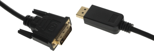 Кабель DisplayPort (m) DVI (m) 2м черный (1147349) (1147349#MLN) фото 3