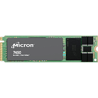 Micron SSD 7450 PRO, 480GB, M.2(22x80mm), NVMe, PCIe 4.0 x4, 3D TLC, R/ W 5000/ 700MB/ s, IOPs 280 000/ 40 000, TBW 800, DWPD 1 (12 мес.) (MTFDKBA480TFR-1BC1ZABYY)