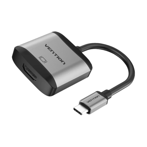 Мультимедиа конвертер Vention USB Type C M/ HDMI F, серый (TDAHB)