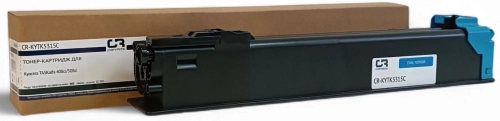 Картридж лазерный CopyRite CR-KYTK5315C TK-5315C голубой (18000стр.) для Kyocera TASKalfa 408ci/ 508ci