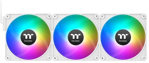 Вентилятор для корпуса Thermaltake CT120 EX Reverse ARGB 120х120x25 белый 4-pin 31.2дБ (упак.:3шт) (CL-F194-PL12SW-A) Ret фото 3
