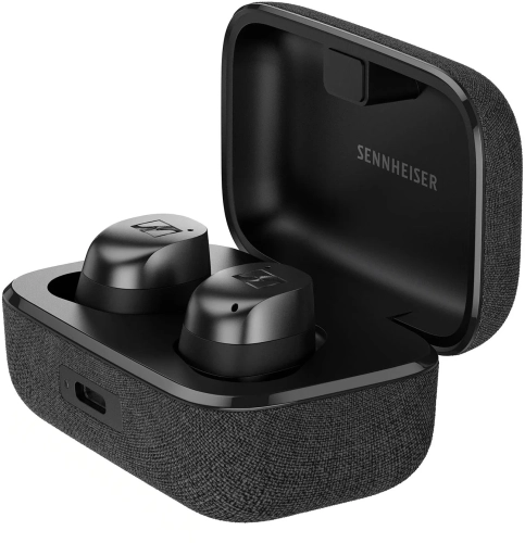 Гарнитура внутриканальные Sennheiser Momentum True Wireless 4 граф. беспроводные bluetooth в ушной раковине (700365 MTW4 BLACK GRAPHITE)