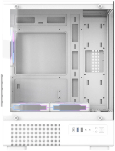 Корпус Formula Crystal Z1CM v2 белый без БП mATX 5x120mm 1xUSB3.0 audio bott PSU (CRYSTAL Z1CM WHITE V2) фото 10