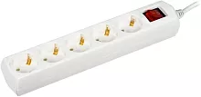 Сетевой удлинитель IEK У05В 1.5м (5 розеток) белый (пакет ПЭ) (WYP10-10-05-D15-ZK-G) Сетевой удлинитель IEK У05В 1.5м (5 розеток) белый (пакет ПЭ) (WYP10-10-05-D15-ZK-G)