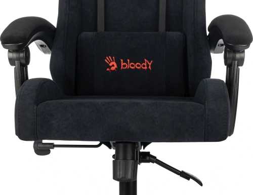 Кресло игровое A4Tech Bloody GC-560 черный искусственная замша (BLOODY GC-560 BLACK) фото 12