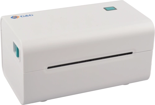 Термопринтер G&G GG-D420 203dpi 152мм/с/USB для печ.накл. белый фото 4