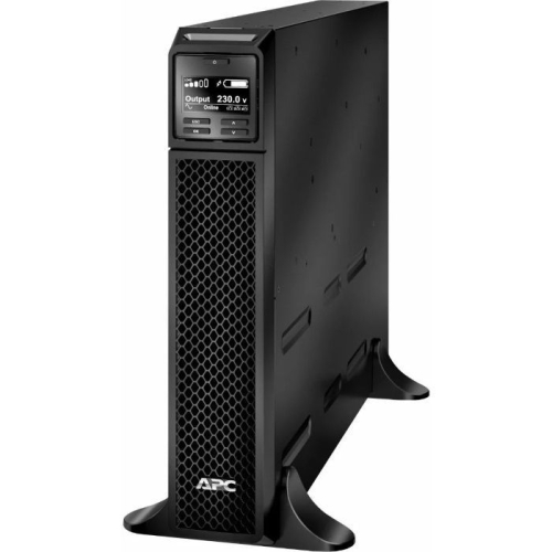 ИБП APC Smart-UPS SRT RM, 2200VA/ 1980W, On-Line, Tower, user repl. batt., LCD, RJ-45, USB, SmartSlot (SRT2200XLI)