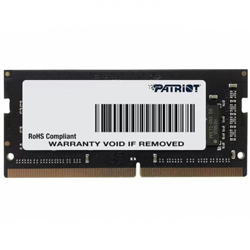 Модуль памяти Patriot 16GB DDR4 2400MHz PC4-19200 CL17 SO-DIMM 260-pin 1.2V RTL (PSD416G240081S)
