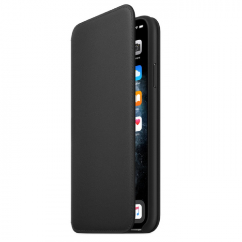 Чехол Apple для iPhone 11 Pro Max Leather Folio кожанный черный (MX082ZM/A) фото 2