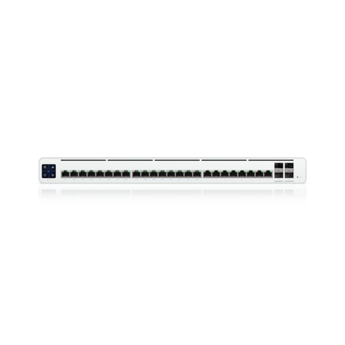 Коммутатор Ubiquiti UISP Switch Pro PoE-коммутатор, 24х 1G RJ45, 4х 10G SFP+, раздача 220 Вт (UISP-S-PRO)