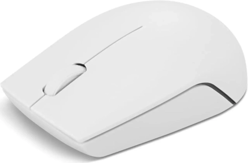 Мышь Lenovo 300 Wireless Compact светло-серый оптическая 1000dpi беспров. USB 2but (GY51L15677) фото 3