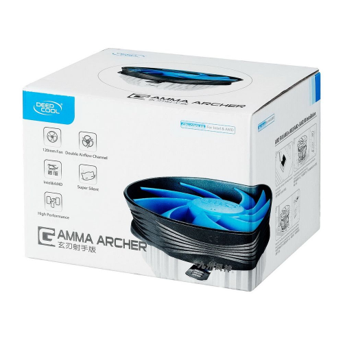 Кулер ЦП DEEPCOOL LGA1150/ LGA1151/ LGA1155/ LGA1200/ LGA775/ AM5/ AM4 54.25 фут3/ мин TDP 95 Вт Вес 1 кг DP-MCAL-GA фото 6
