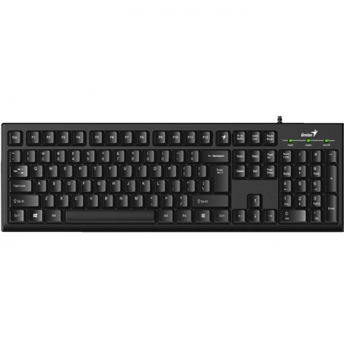 Клавиатура Genius Keyboard Smart KB-102, Wired, USB, Black (31300007402)