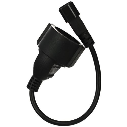 Кабель-переходник/ Кабель-переходник UPS -> розетка (IE-320 C14 to Socket Type-F) 3Gx0,75mm2 <VDE> VCOM <CE002> 0,15m (CE002-CU0.75-0.15M)