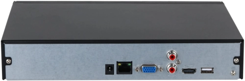 DAHUA 4-канальный IP-видеорегистратор 4K и H.265+, ИИ Входящий поток до 80Мбит/ с; сжатие: H.265+, H.265, H.264+, H.264, MJPEG; разрешение записи до 12Мп; накопители: 1 SATA III до 20Тбайт; воспроизвед (DHI-NVR2104HS-4KS3) фото 3