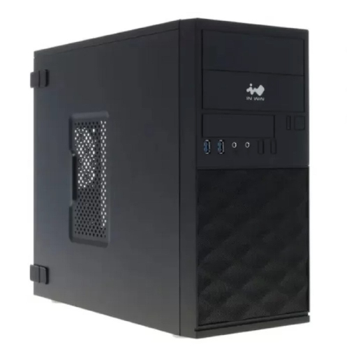 Mini Tower InWin EFS052 Black 600W PM-600ATX U3*2 +A(HD)+ front fan holder+ Screwless mATX (6195504)