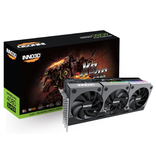 INNO3D RTX 4080 Super X3 OC/ / RTX4080 Super, HDMI, DP*3, 16G,D6X (N408S3-166XX-187049N)