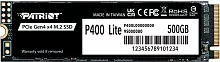 Накопитель SSD Patriot PCIe 4.0 x4 500GB P400LP500GM28H P400 Lite M.2 2280