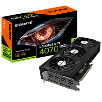 Видеокарта Gigabyte RTX4070 SUPER WINDFORCE OC 12GB GDDR6X 192bit 3xDP HDMI 3FAN RTL (GV-N407SWF3OC-12GD 1.1)