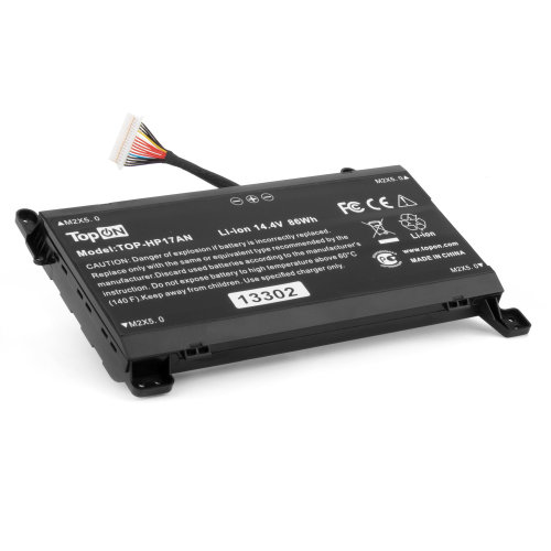 Аккумулятор для ноутбука HP 17-AN 14.4V 5700mAh PN: FM08 (TOP-HP17AN)