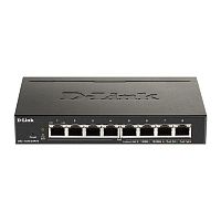 D-Link DGS-1100-08PV2/ A3A Настраиваемый L2 коммутатор с 8 портами 10/ 100/ 1000Base-T (8 портов PoE 802.3af/ at, PoE-бюджет 64 Вт) (DGS-1100-08PV2/A3A)