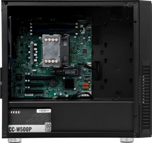 Сервер IRU Rock w9102e 1xE-2224G 1x16Gb 1x1Tb M.2 SSD C242 AST2500 2xGigEth 1x500W (2119889) фото 11