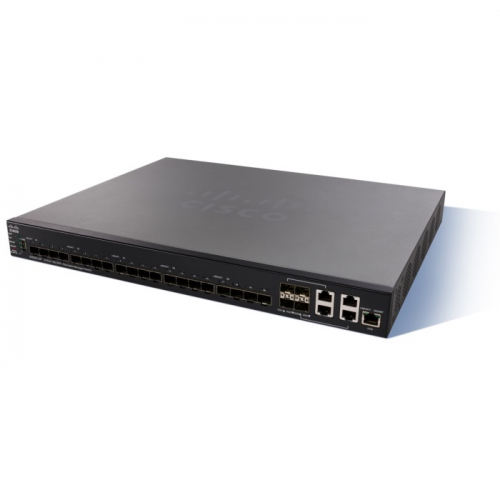 Коммутатор Cisco SX550X-24F 24x SFP+ (SX550X-24F-K9-EU) фото 3