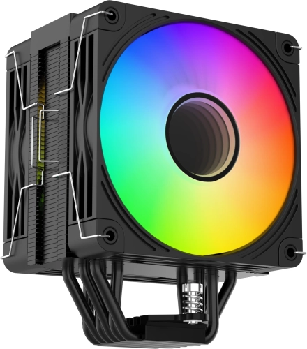 Устройство охлаждения(кулер) Bloody BD-AC230-ARGB1 ARGB Soc-AM5/ AM4/ 1200/ 1700/ 1851 черный 4-pin 22-32dB Al+Cu LCD 230W 715gr Ret (BD-AC230-ARGB1-BK) фото 5