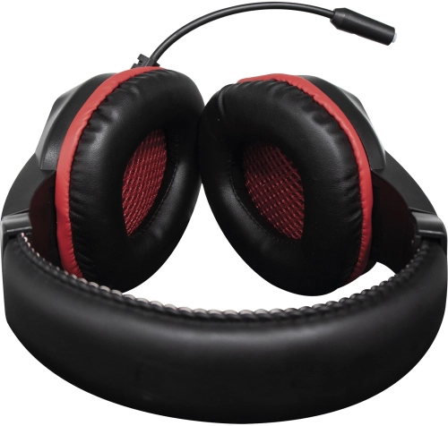 Наушники с микрофоном Оклик HS-L335G черный 2.2м мониторные USB оголовье (1972582) фото 8