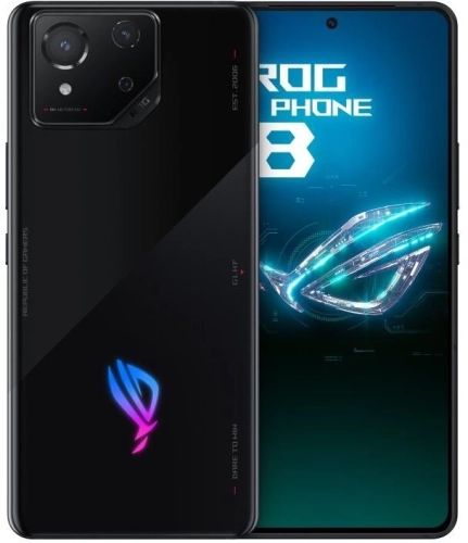 Смартфон Asus AI2401_A ROG Phone 8 256Gb 12Gb черный моноблок 3G 4G 2Sim 6.78