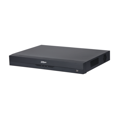 DAHUA DHI-NVR4216-EI 16-канальный IP-видеорегистратор 4K, H.265+, видеоаналитика, входящий поток до 256Мбит/ с, 2 SATA III до 16Тбайт