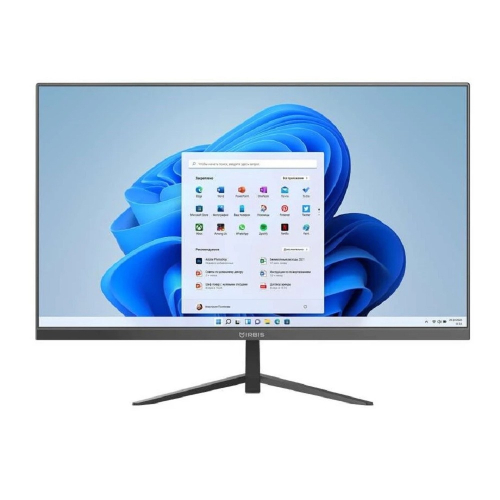 Моноблок IRBIS SMART AIO 24, 23.8“ Core i3-1215U, 8GB, SSD256GB, IPS,1000:1,250Cd/m2,5ms,1920x1080x75Hz,HDMI(IN),USB-C,2*USB2.0,3*USB3.2A,RJ45,CardR,WebC 2MP,WIFI5,BT5.0,Tilt,Spk2*2W,Win11Pro (РФ) (24I3M282WR)