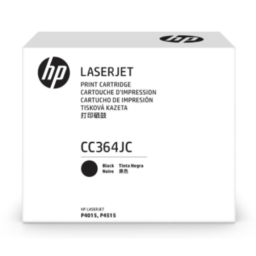 Картридж HP 64J, черный / 30000 страниц для LJ 4015/ 4515 (белая упаковка) (CC364JC)